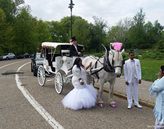 Antes del baile de graduación en Highland Park en Pittsburgh, PA