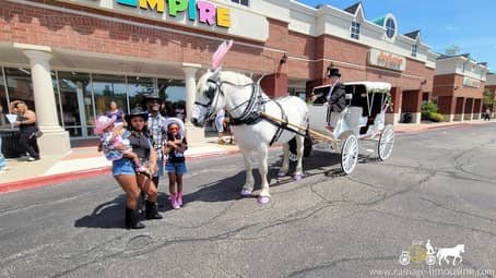  Our Victorian Carriage at a birthday party in Solon, OH